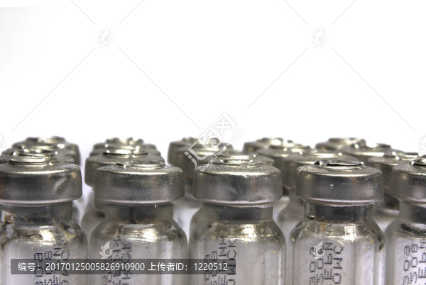 帶細菌的密封試管