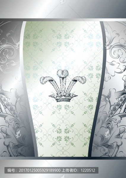 華麗的花的背景