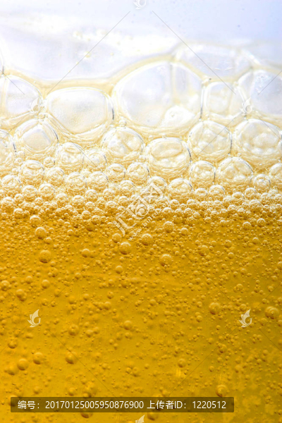 啤酒中的氣泡