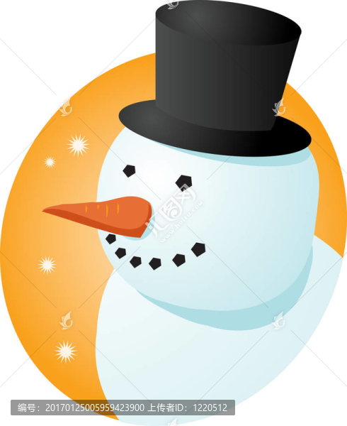 微笑的雪人