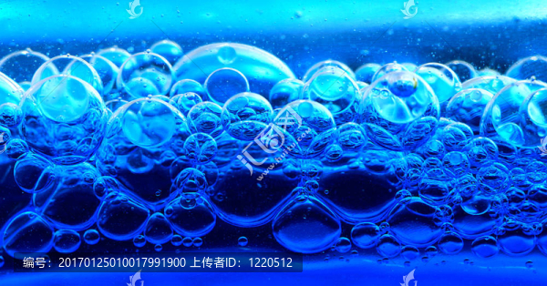 藍(lán)色的泡泡