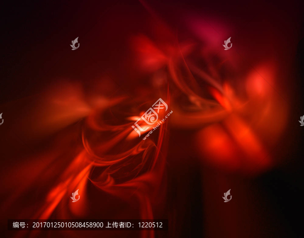 摘要紅背景