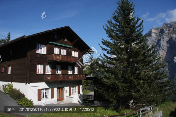 瑞士山傳統(tǒng)木制高山小屋