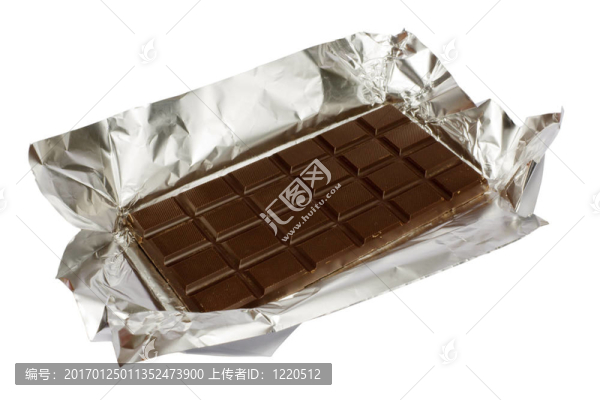 箔上的巧克力