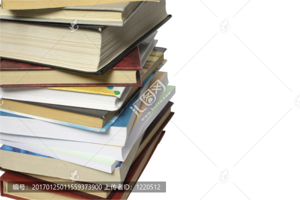 堆書