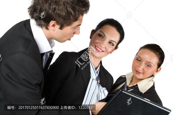 商務(wù)人士在會上