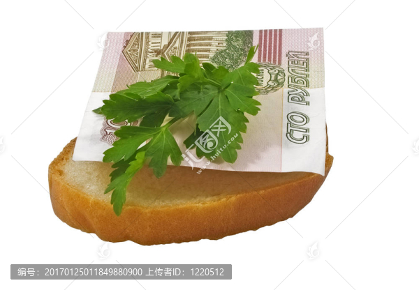 錢買面包