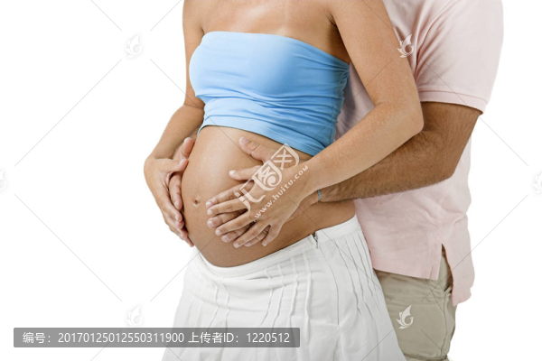 夫婦期待一個嬰兒