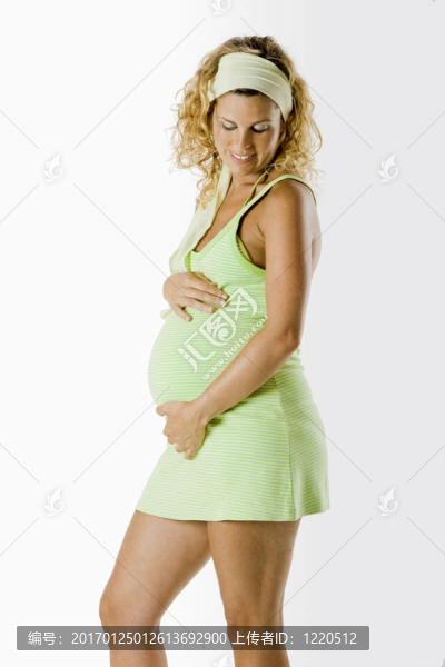 美麗的孕婦