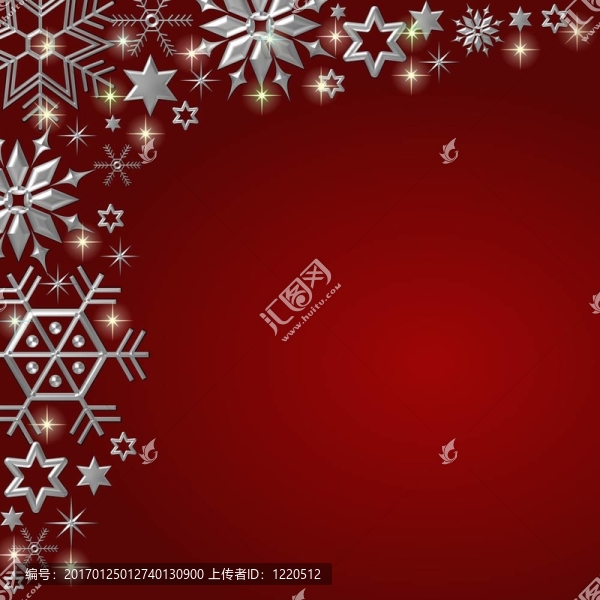 圣誕卡背景紅