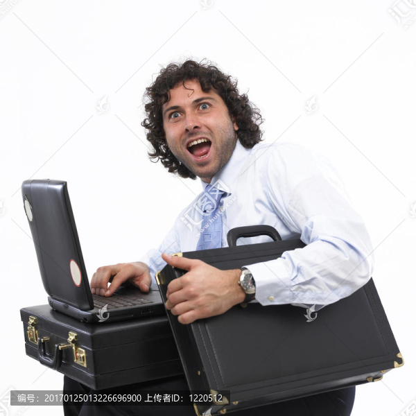 快樂的商人
