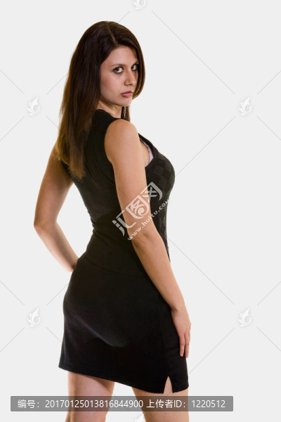 迷你裙女