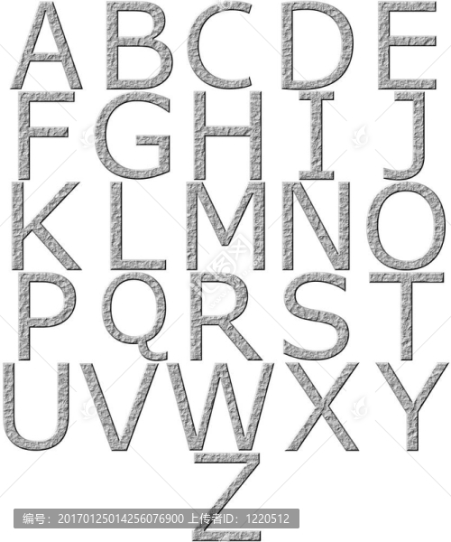 3d石字母-匯圖網(wǎng) www.fosd68.com 3d石字母