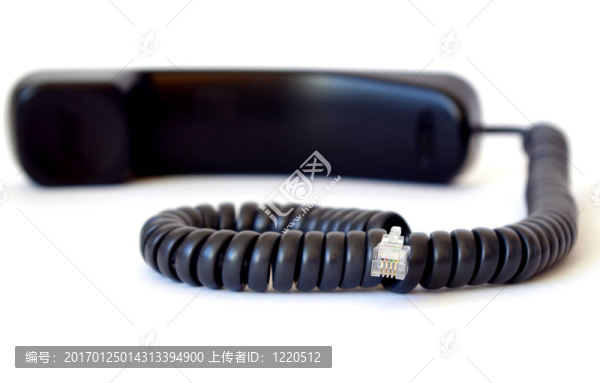 黑色的接收器