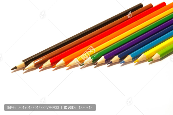 明亮的彩色鉛筆