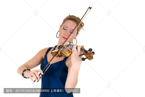 漂亮的小提琴手