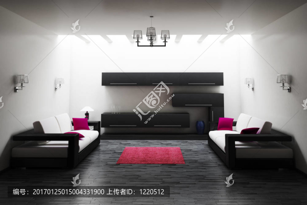 客廳3D室內(nèi)