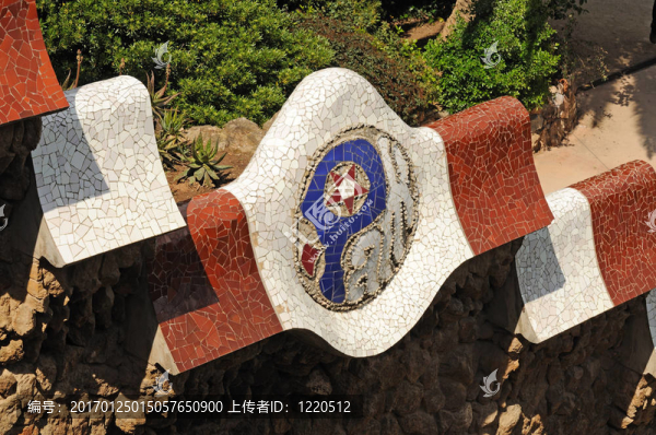 安東尼高迪公園G錕絜將在巴塞羅那；西班牙