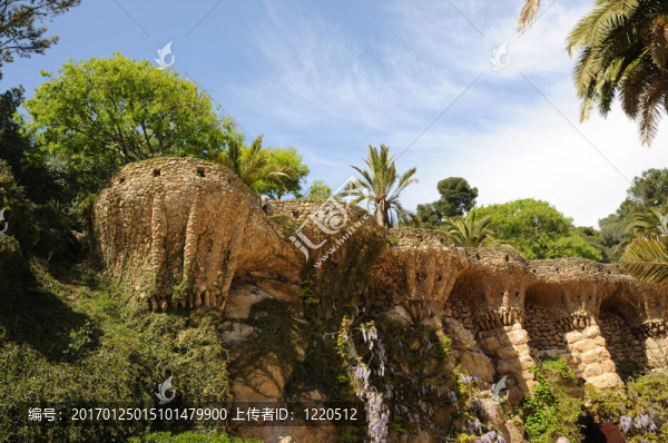 安東尼高迪公園G錕絜將在西班牙巴塞羅那