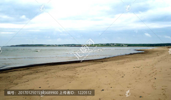空曠的海灘