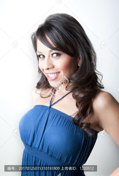 漂亮的Hispanic,Woman