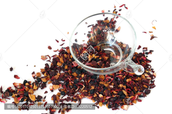 白色背景涼茶