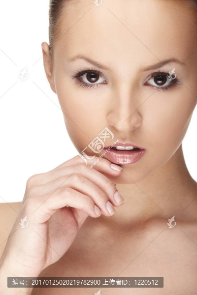 清新美麗的性感女人