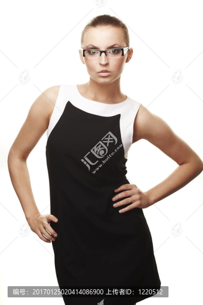 美麗性感的女商人