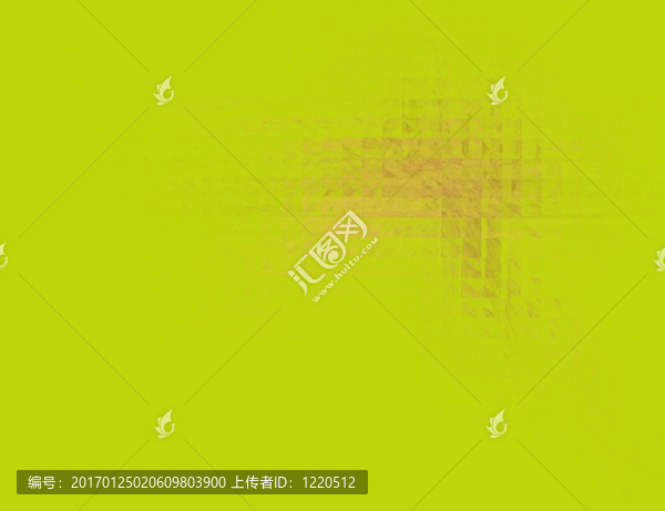 綠色正方形的分形圖解