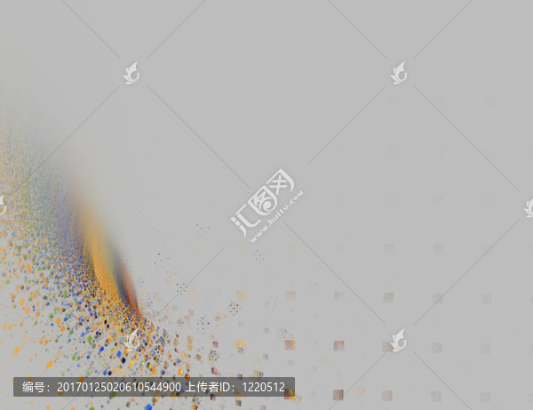 灰色方格的分形圖解