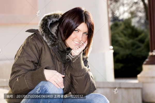年輕的女人