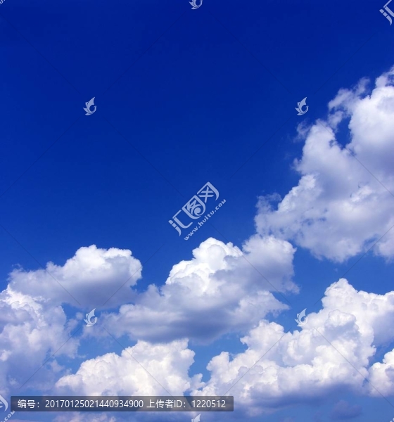 藍(lán)天白云背景