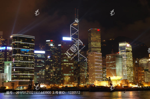 香港城市夜景