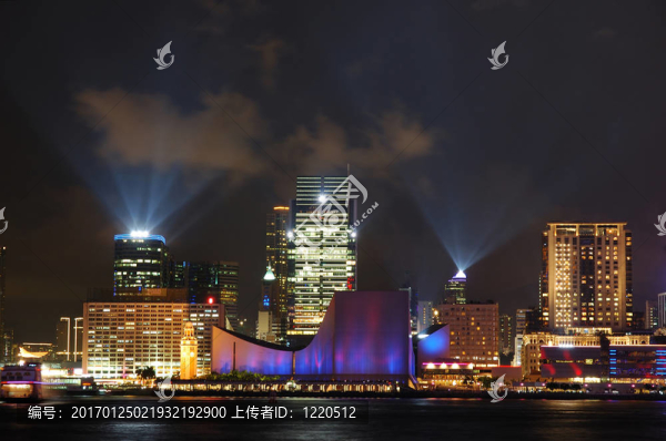 香港城市夜景