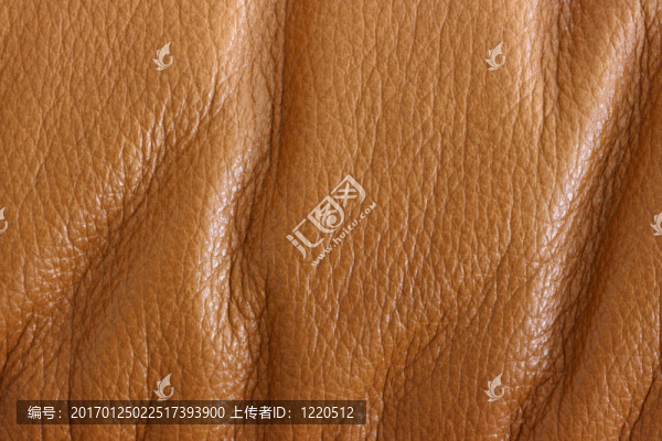 棕色皮革紋理特寫(xiě)