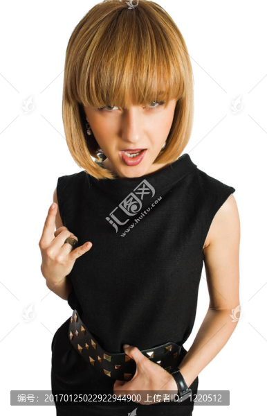 誘人的年輕女孩秀