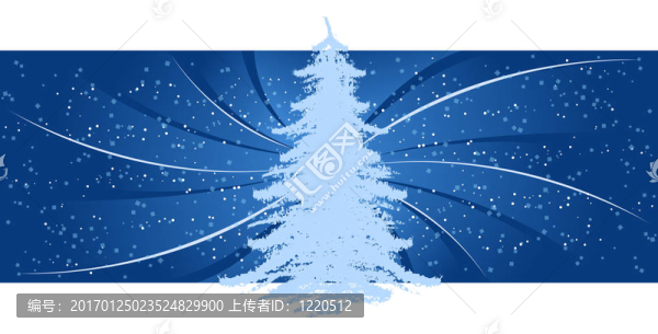 背景與圣誕樹(shù)
