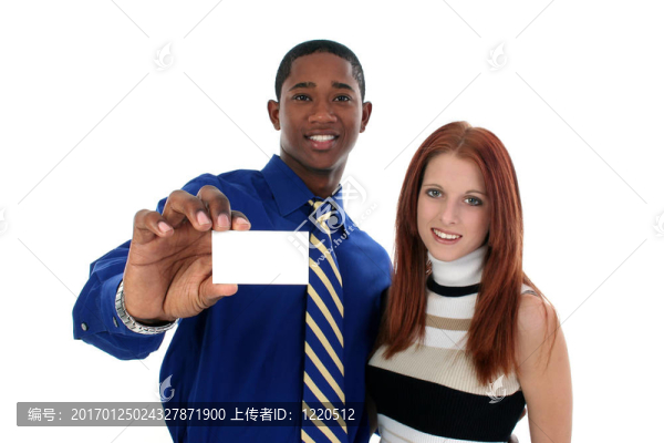 商務(wù)男女名片
