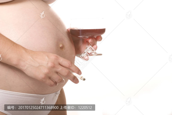 懷孕的女人