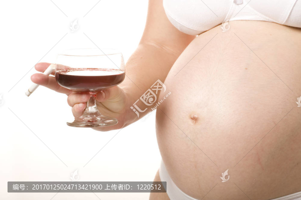 懷孕的女人
