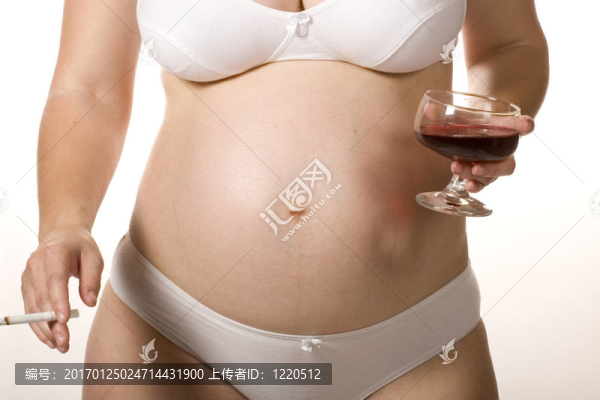 懷孕的女人