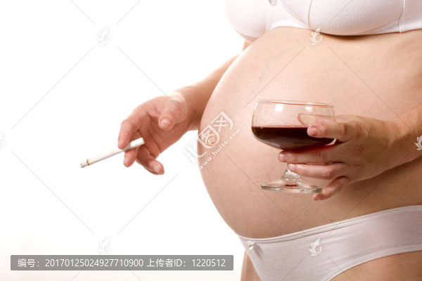 懷孕的女人