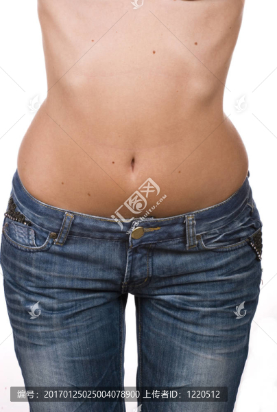 性感；適合穿牛仔褲的女人