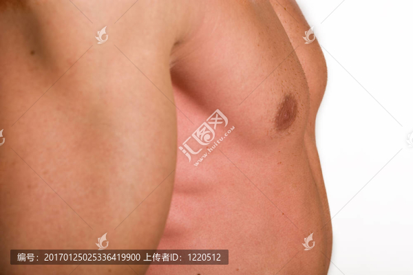完美的男性身體