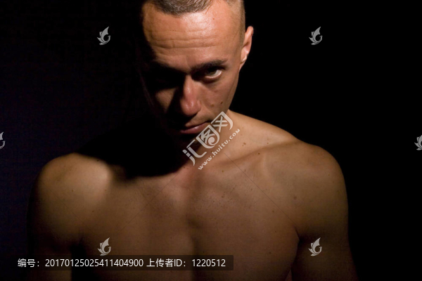 完美的男性身體