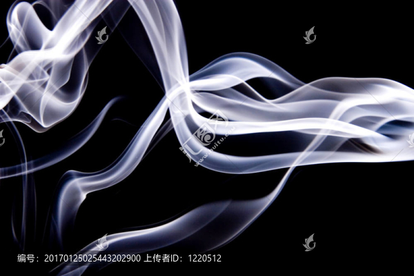 黑藍(lán)黑煙