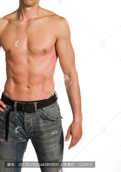 完美的男性身體