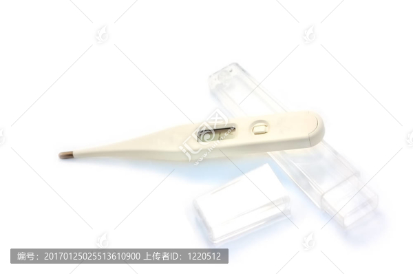 白色的溫度計