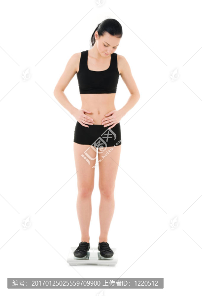 幸福的尺度上的女人