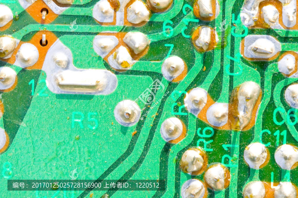 舊灰塵印刷電路